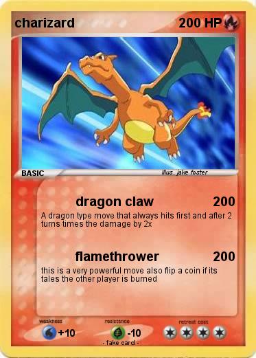 Pokemon charizard