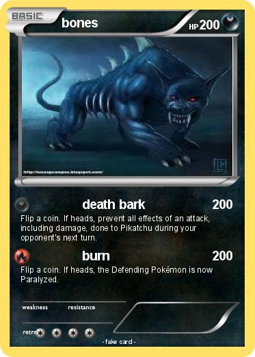 Pokemon bones