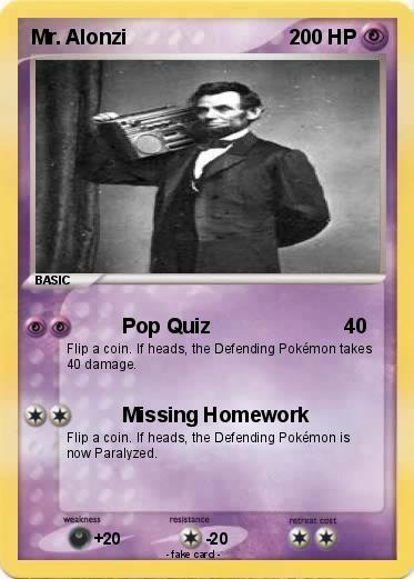 Pokemon Mr. Alonzi