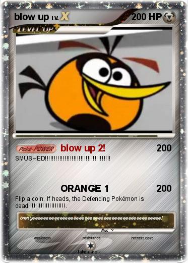 Pokemon blow up