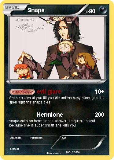 Pokemon Snape