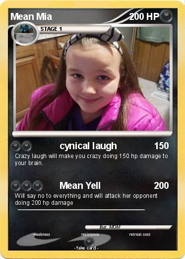 Pokemon Mean Mia