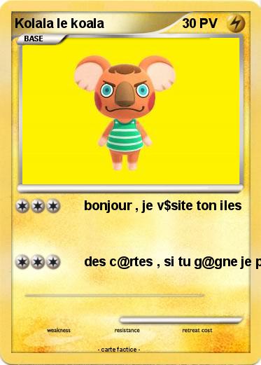 Pokemon Kolala le koala