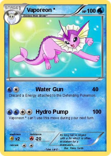 Pokemon Vaporeon *