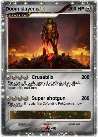 Pokemon Doom slayer