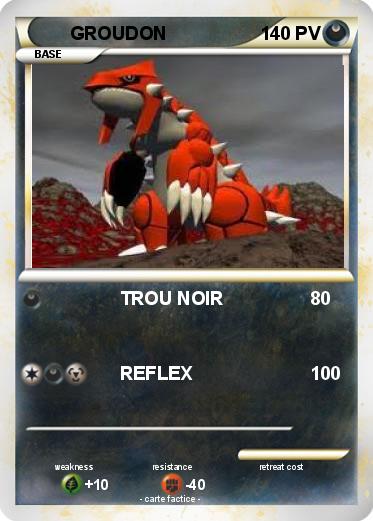 Pokemon GROUDON
