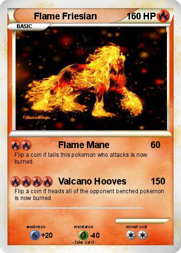 Pokemon Flame Friesian