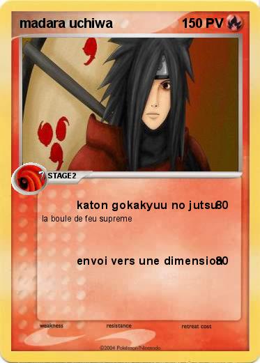 Pokemon madara uchiwa 