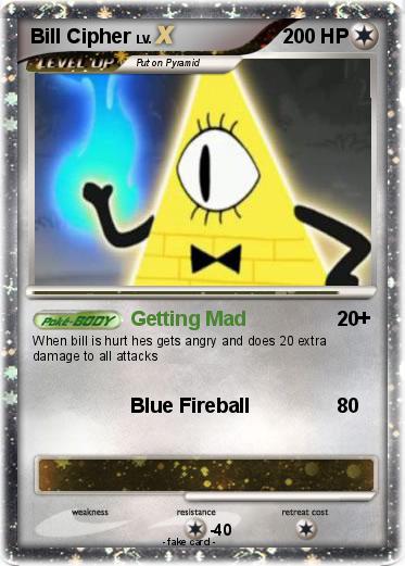 Pokemon Bill Cipher