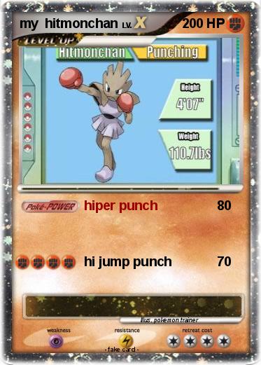 Pokemon my  hitmonchan