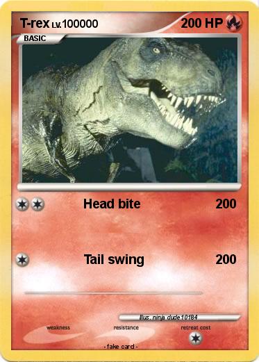 Pokemon T-rex