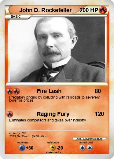 Pokemon John D. Rockefeller