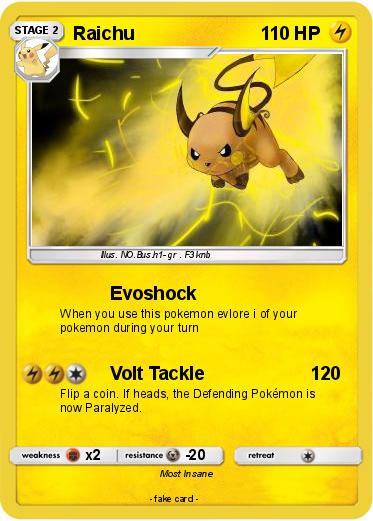 Pokemon Raichu