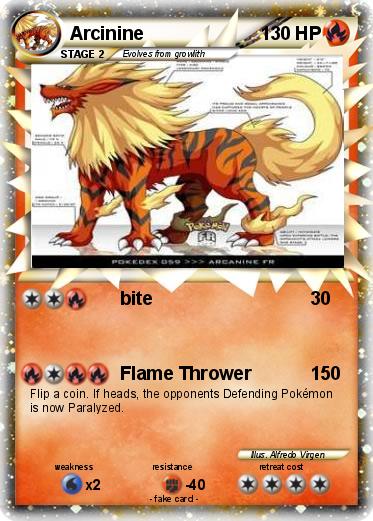 Pokemon Arcinine