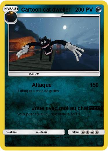 Pokemon Cartoon cat dweller