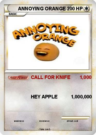 Pokemon ANNOYING ORANGE