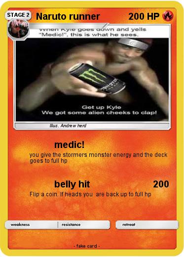 Pokemon Naruto runner