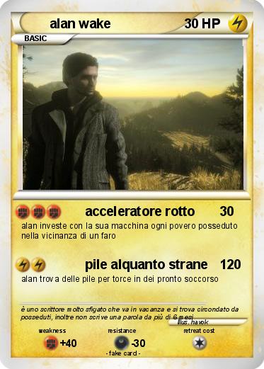 Pokemon alan wake