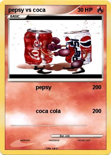 Pokemon pepsy vs coca