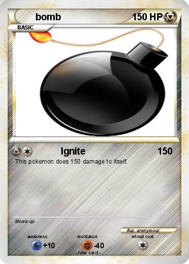 Pokemon bomb