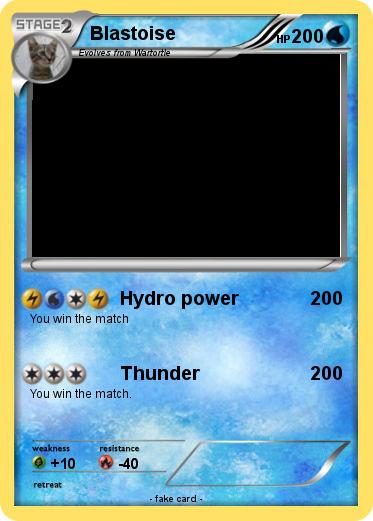 Pokemon Blastoise