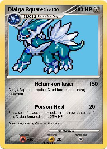 Pokemon Dialga Squared