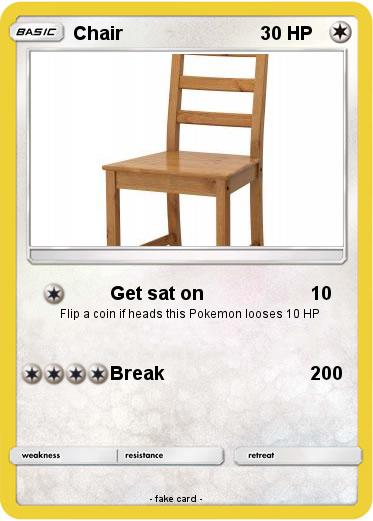 Pokemon Chair