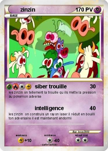 Pokemon zinzin