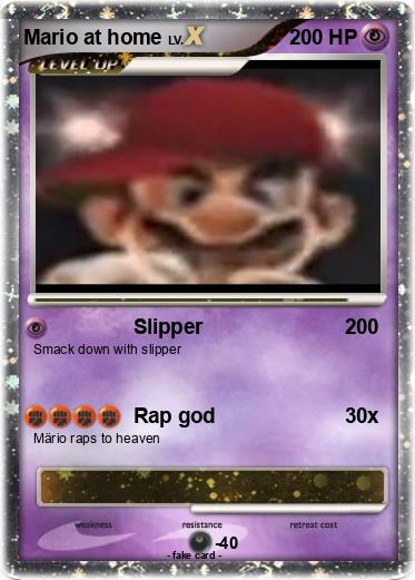 Pokemon Mario at home