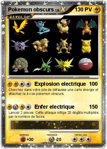 Pokemon Pokemon obscurs