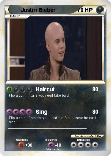 Pokemon Justin Bieber