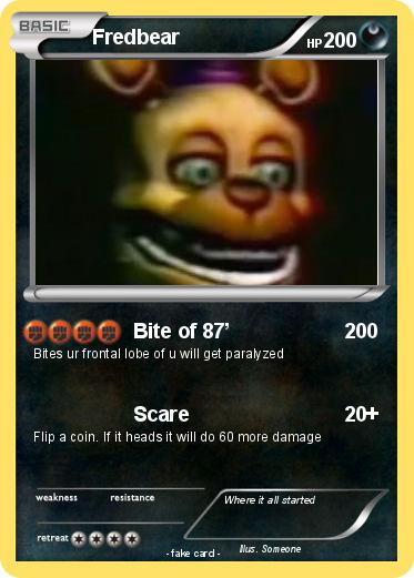 Pokemon Fredbear