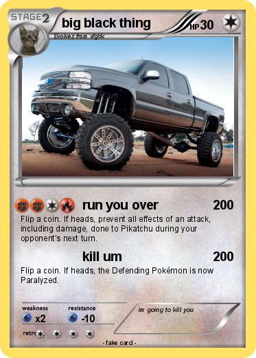 Pokemon big black thing
