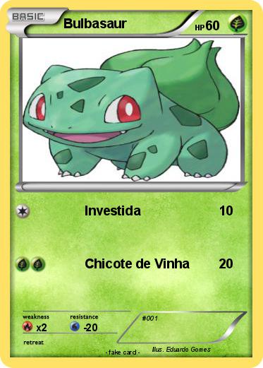 Pokemon Bulbasaur