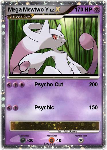 Pokemon Mega Mewtwo Y