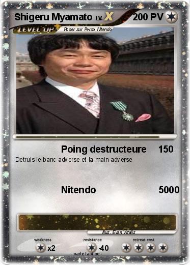 Pokemon Shigeru Myamato