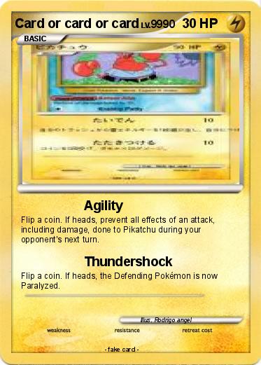 Pokemon Card or card or card