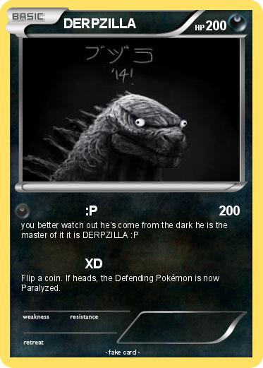 Pokemon DERPZILLA