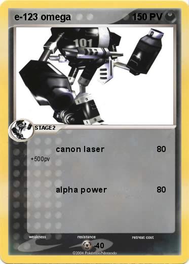 Pokemon e-123 omega