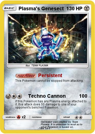 Pokemon Plasma's Genesect