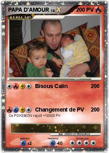 Pokemon PAPA D'AMOUR