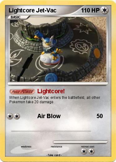 Pokemon Lightcore Jet-Vac