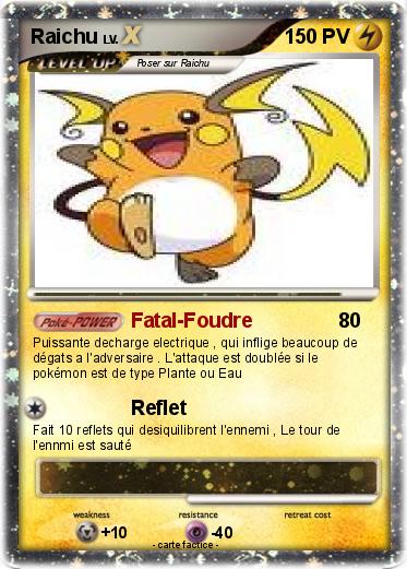 Pokemon Raichu