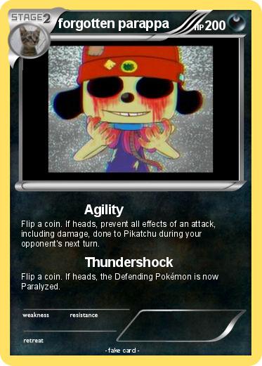 Pokemon forgotten parappa