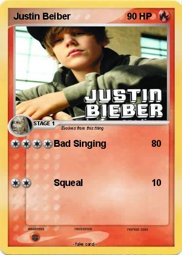 Pokemon Justin Beiber