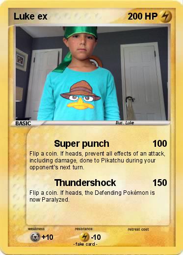 Pokemon Luke ex
