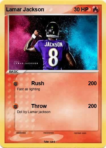 Pokemon Lamar Jackson