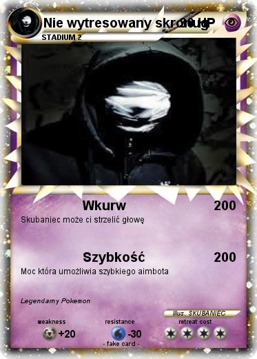 Pokemon Nie wytresowany skronug