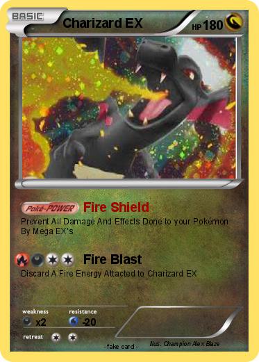 Pokemon Charizard EX