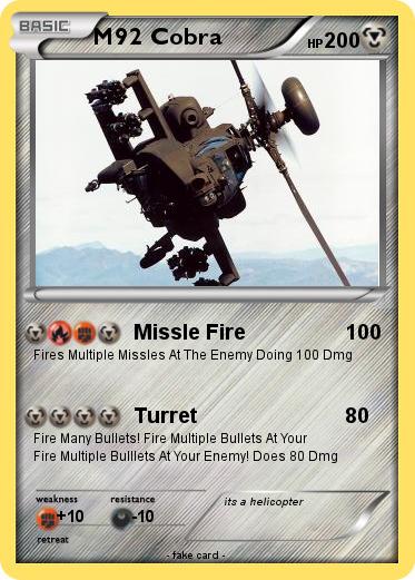 Pokemon M92 Cobra